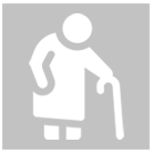 Elderly Older women icon